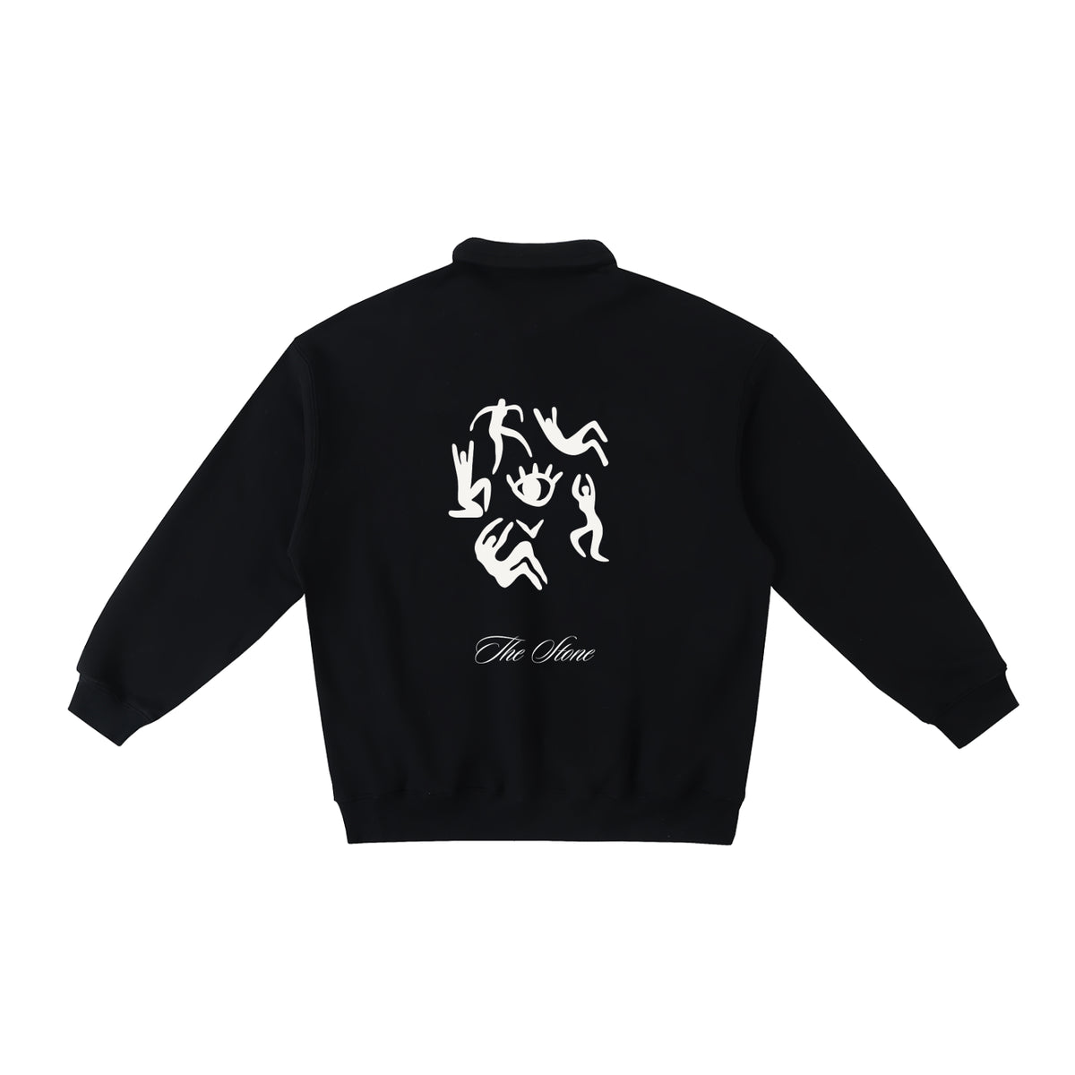 Heavyweight Polo-Collar Sweatshirt