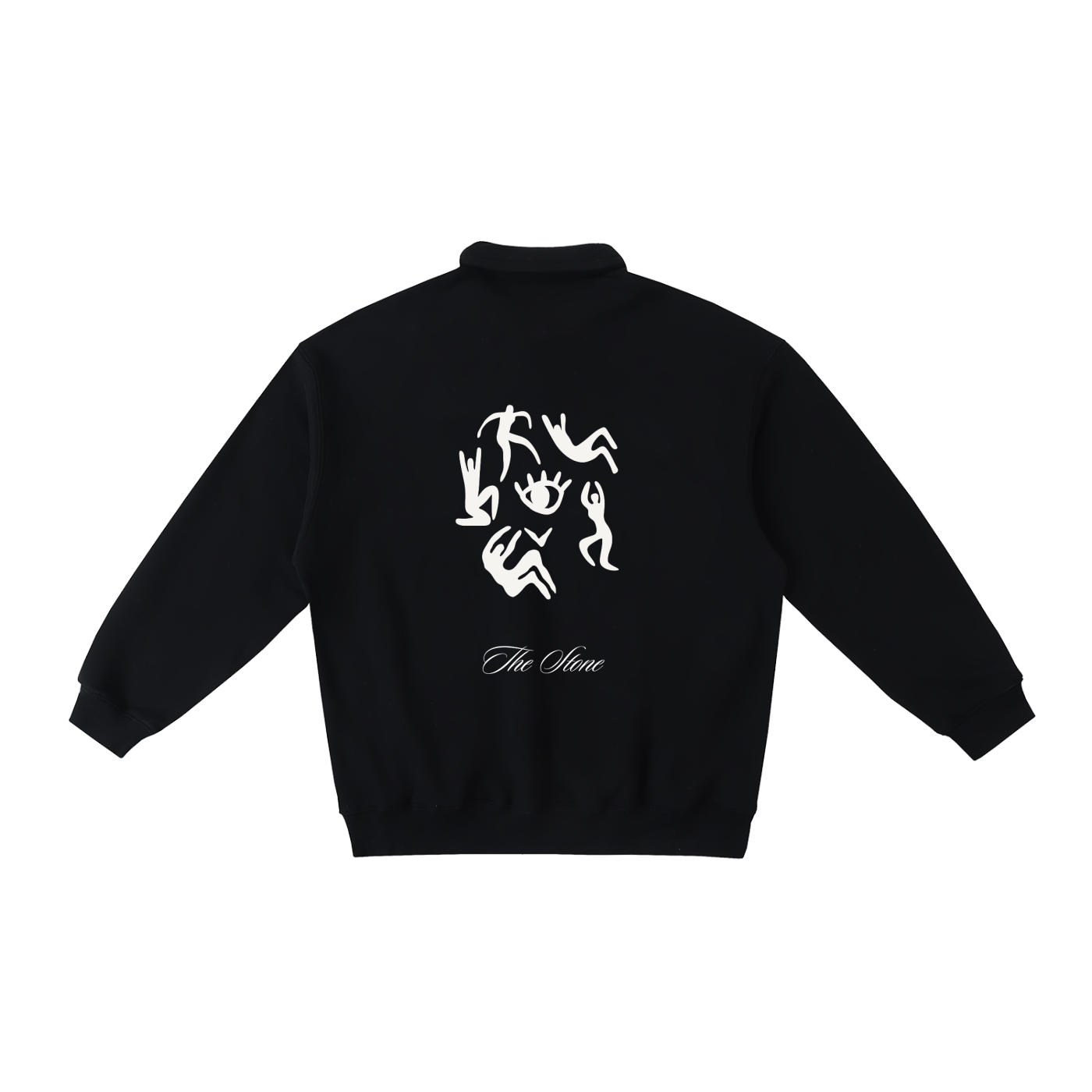 Heavyweight Polo-Collar Sweatshirt