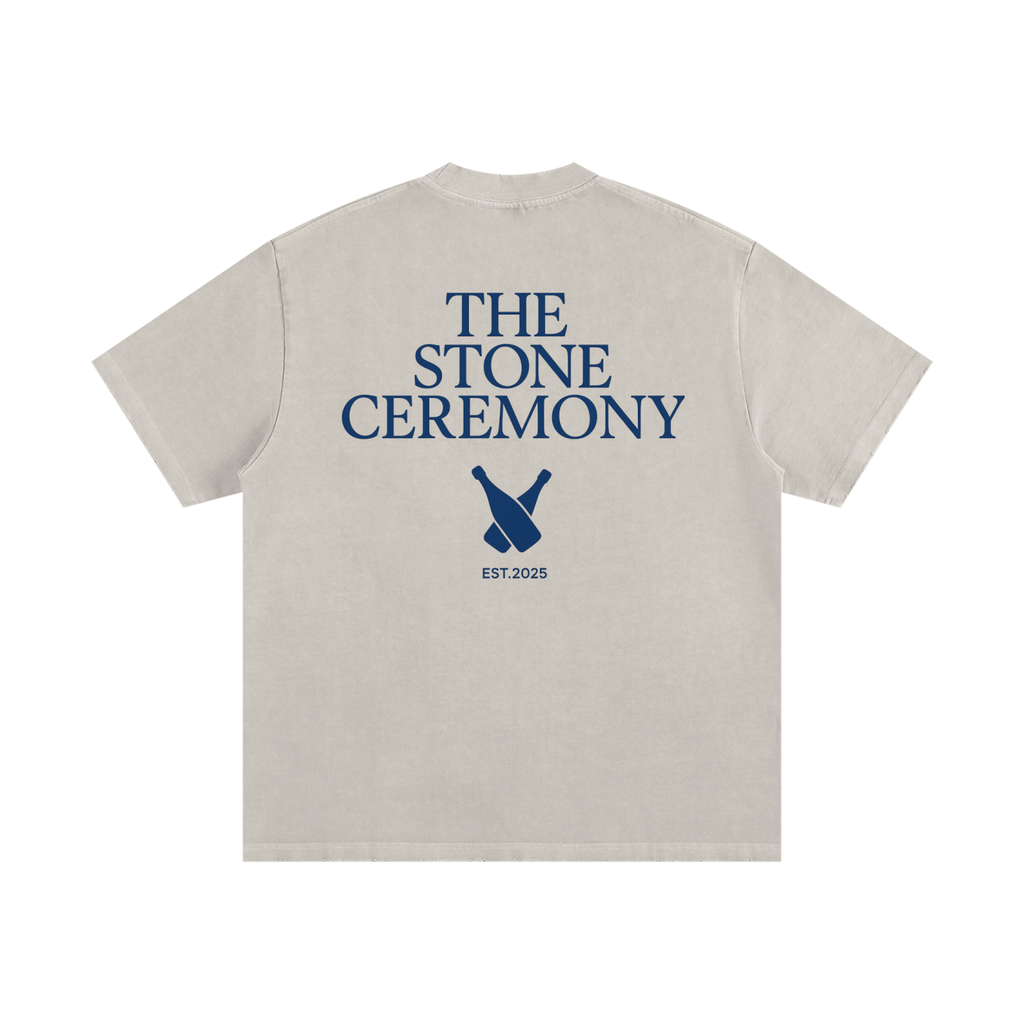 Heavyweight Vintage Washed Frayed T-Shirt