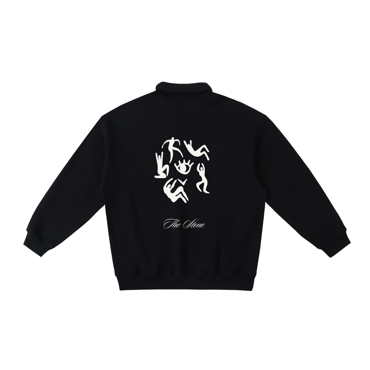 Heavyweight Polo-Collar Sweatshirt