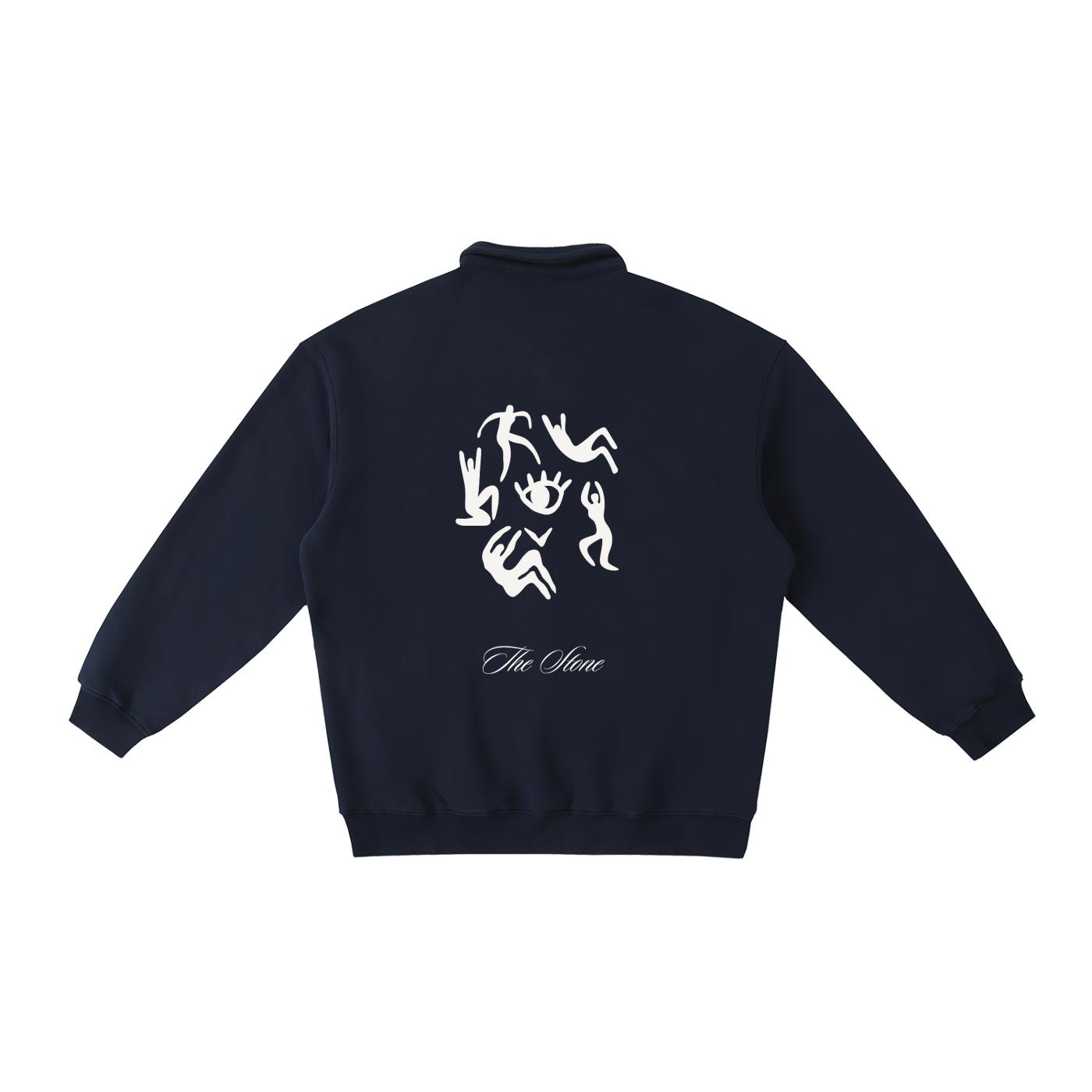 Heavyweight Polo-Collar Sweatshirt