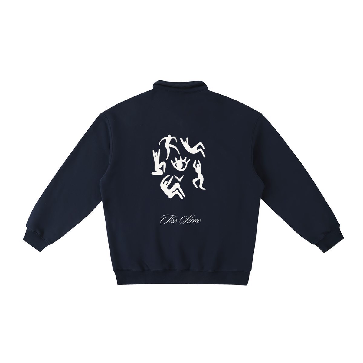 Heavyweight Polo-Collar Sweatshirt