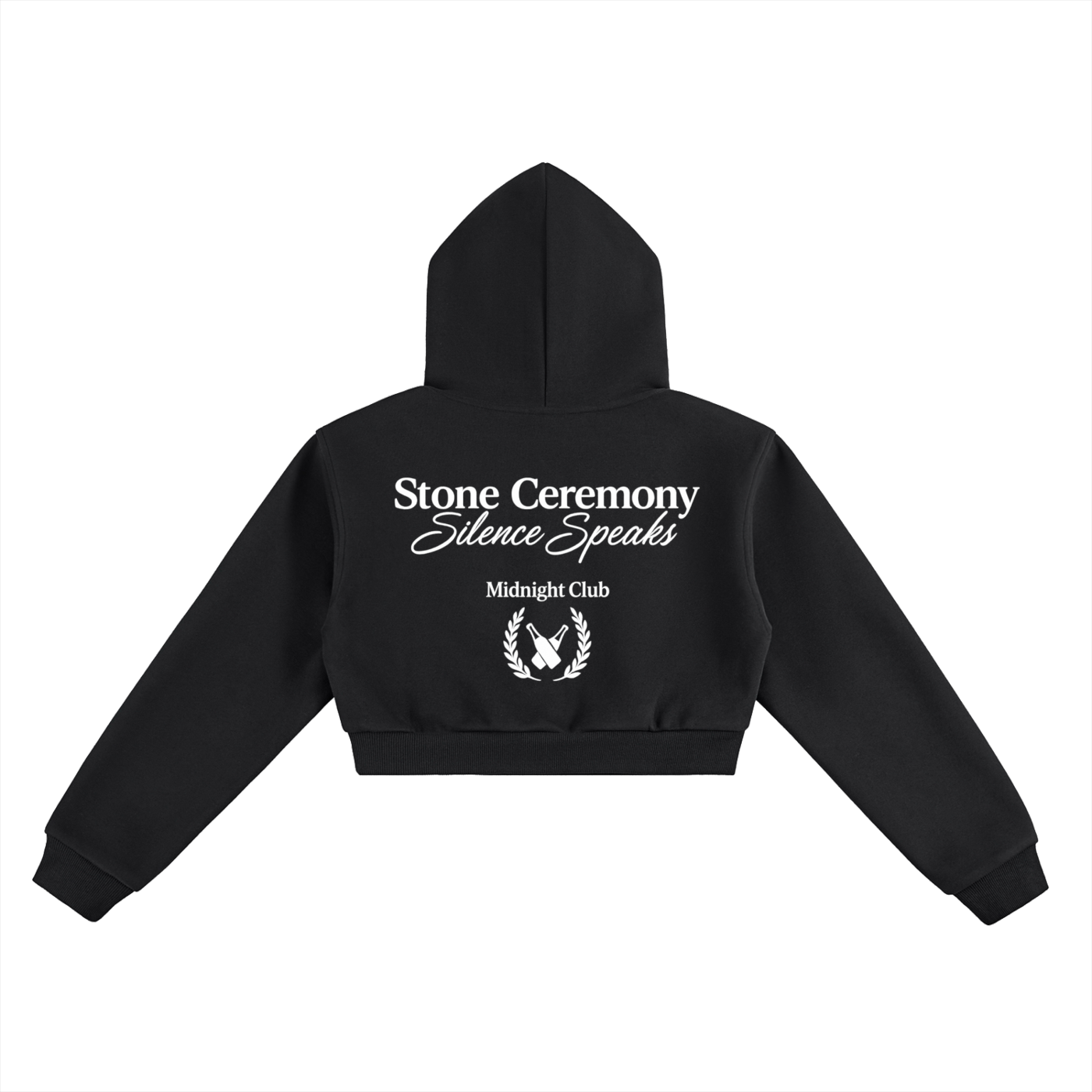 Essential Cropped Hoodie