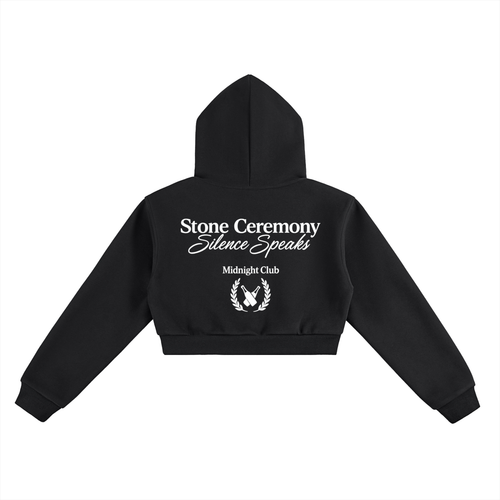 Essential Cropped Hoodie