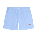 Striped Elastic Waist Shorts