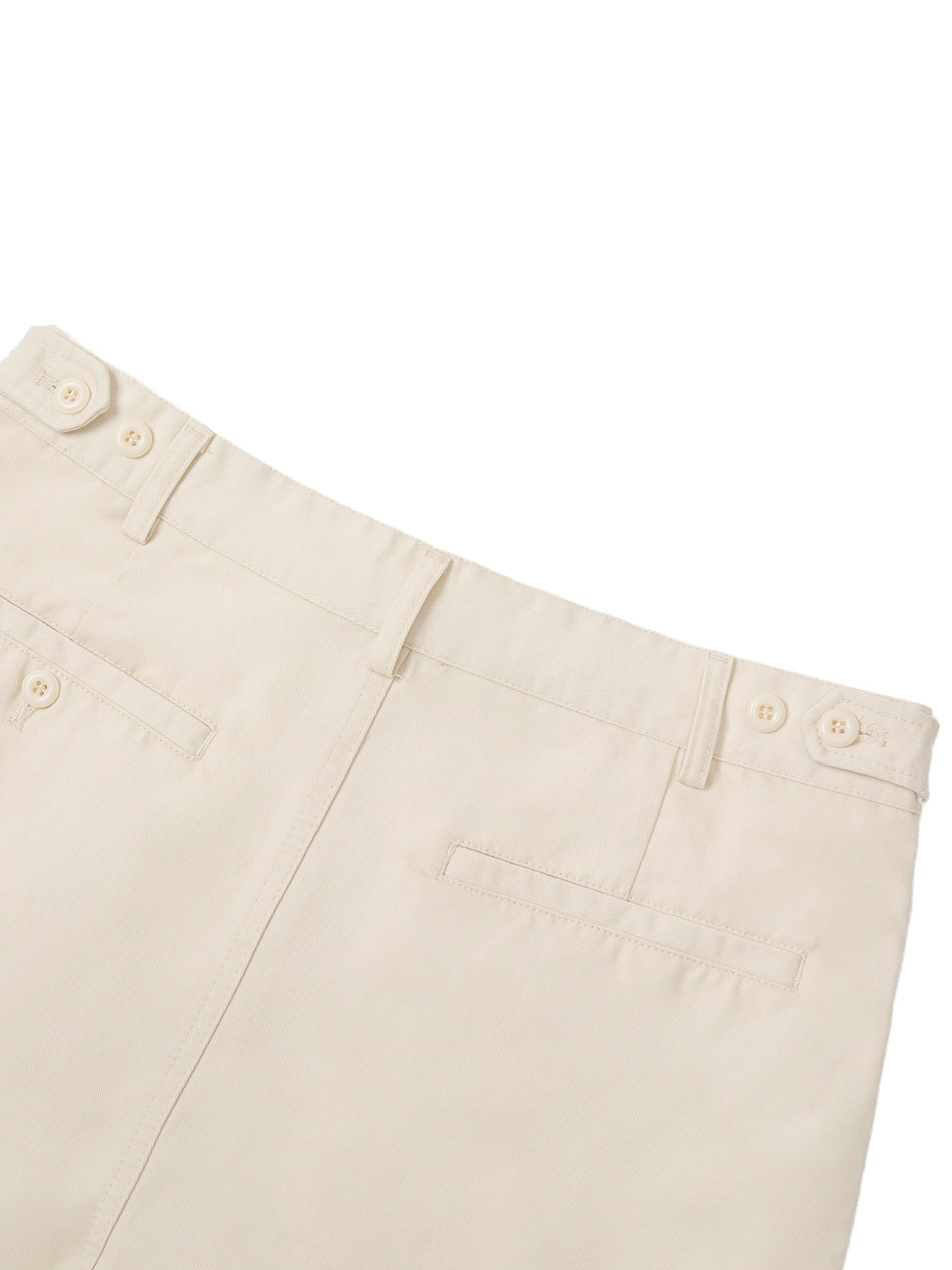 Adjustable Waist Straight-Leg Pants